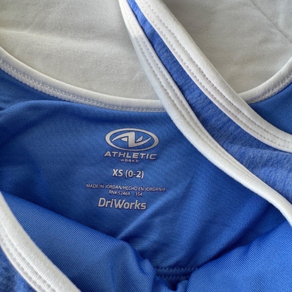 NWT Athletic Works Women's ButterCore Tipped Tank Bra - Picture 3 of 3